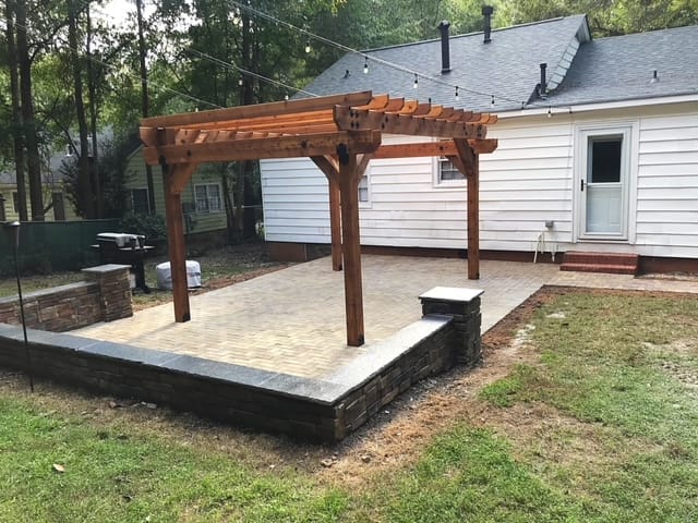 Providence Landscaping Patio and Pergola