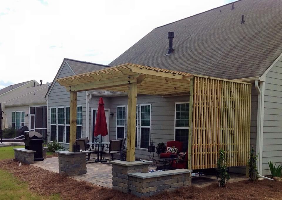 Providence Landscaping Patio and Pergola